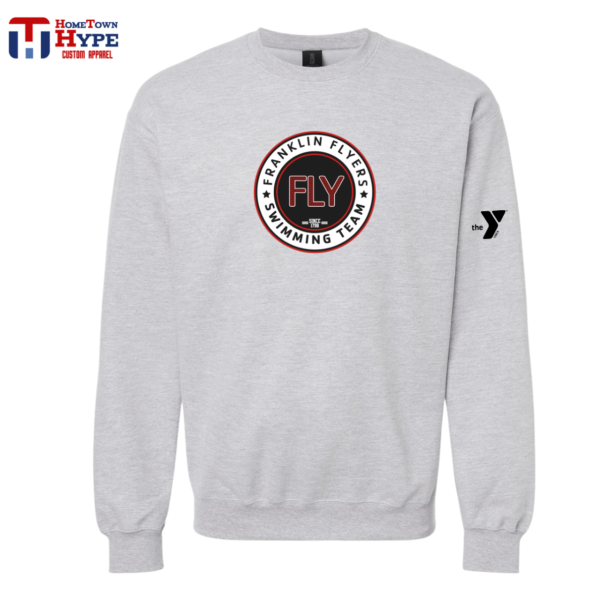 Crewneck Sweatshirt - FLY Swimming