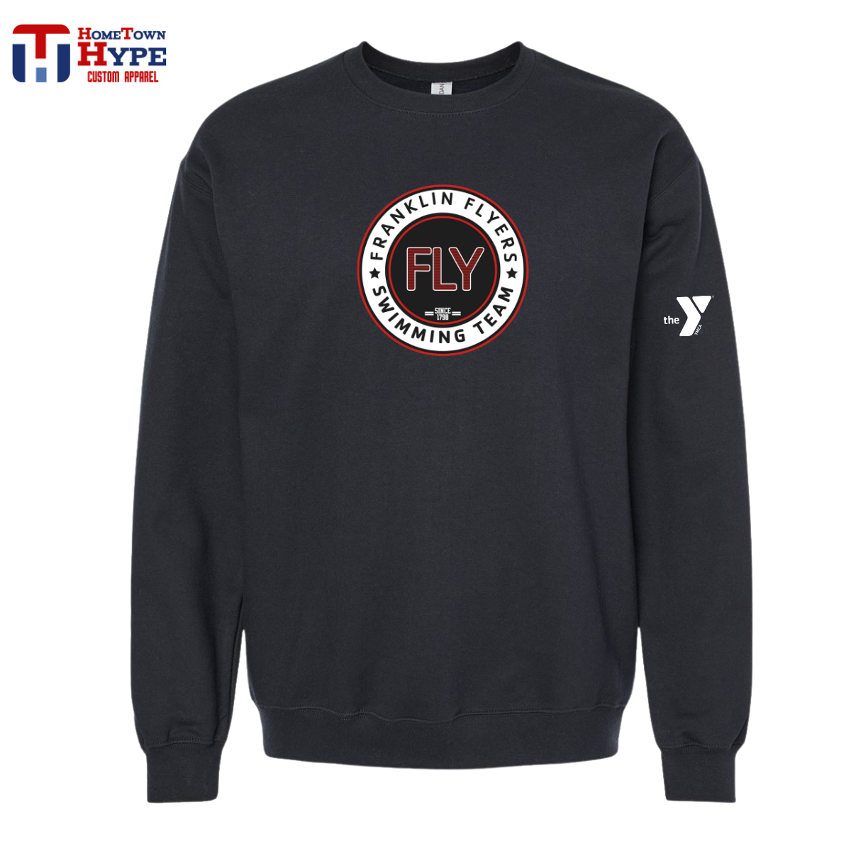 Crewneck Sweatshirt - FLY Swimming