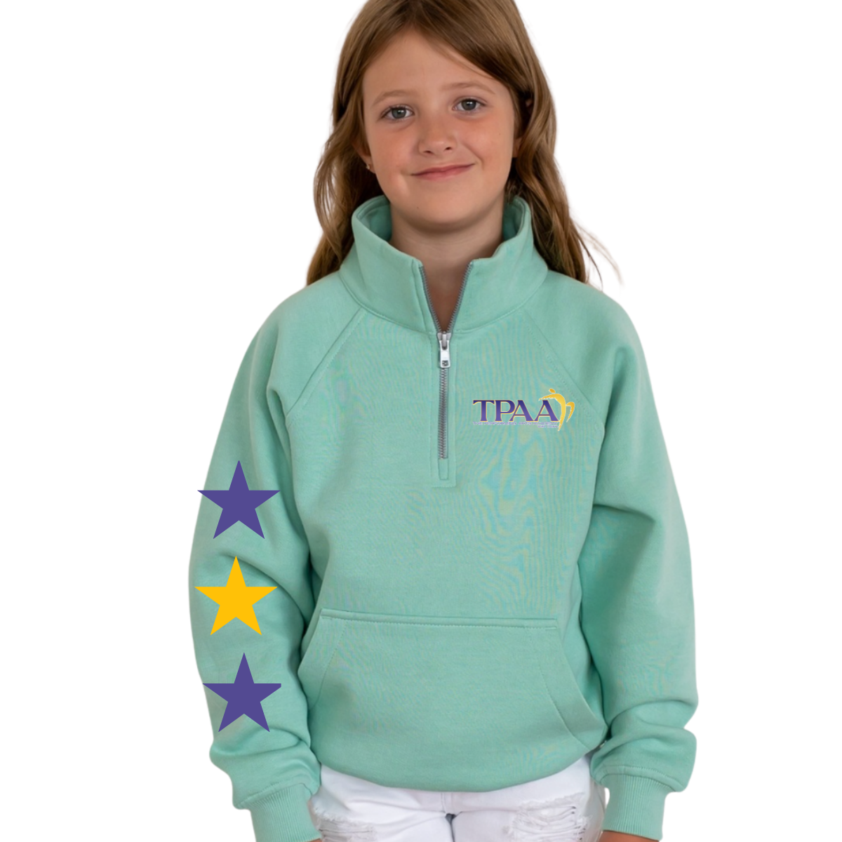 TPAA Boxy Half Zip Fleece - TPAA Dance Studio