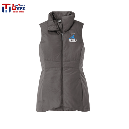 Insulated Embroidered Vest - RESY Swimming