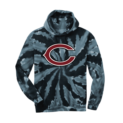 Tie-Dye Hoodie - Cranberry Berries