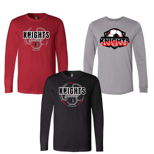 Long-Sleeve Tee - Knights Soccer 24