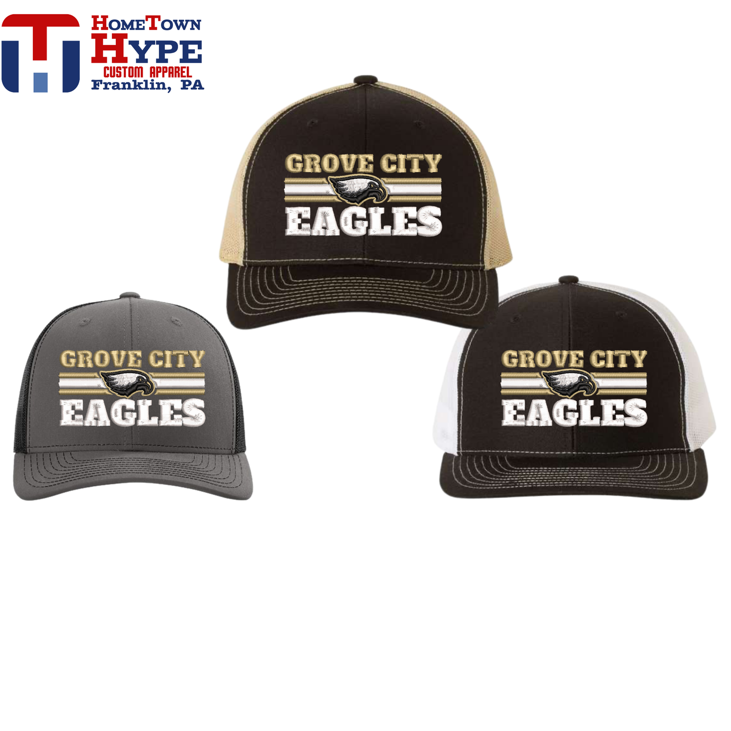 Snapback Trucker Hats - Hillview Elementary 2025-2026