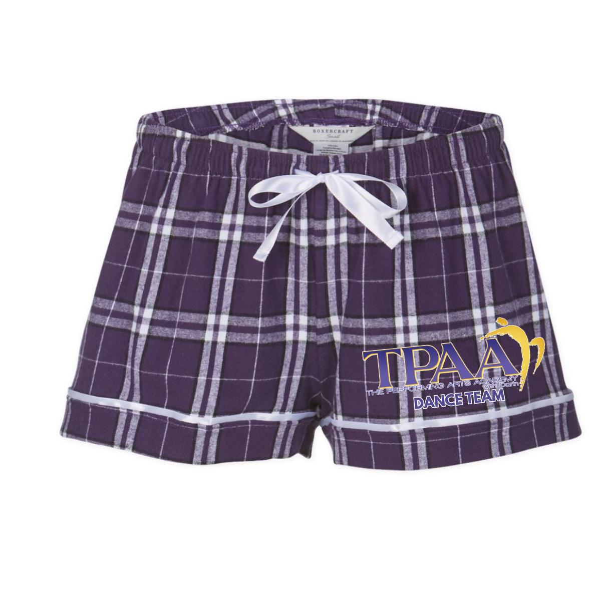TPAA Flannel Shorts - TPAA Dance Team