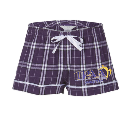 TPAA Flannel Shorts - TPAA Dance Team