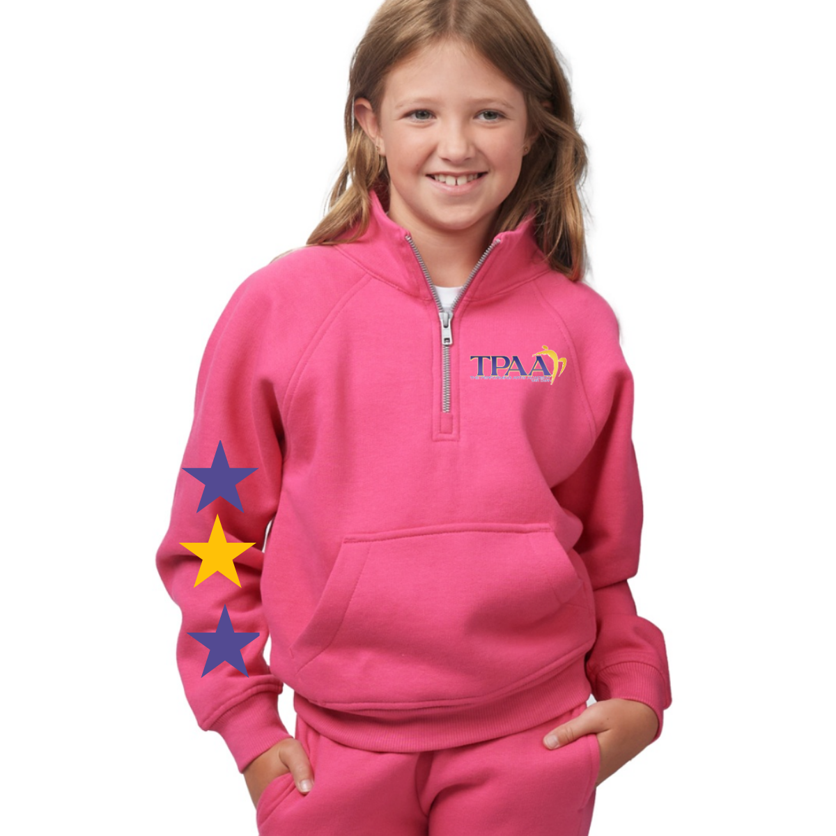 TPAA Boxy Half Zip Fleece - TPAA Dance Studio