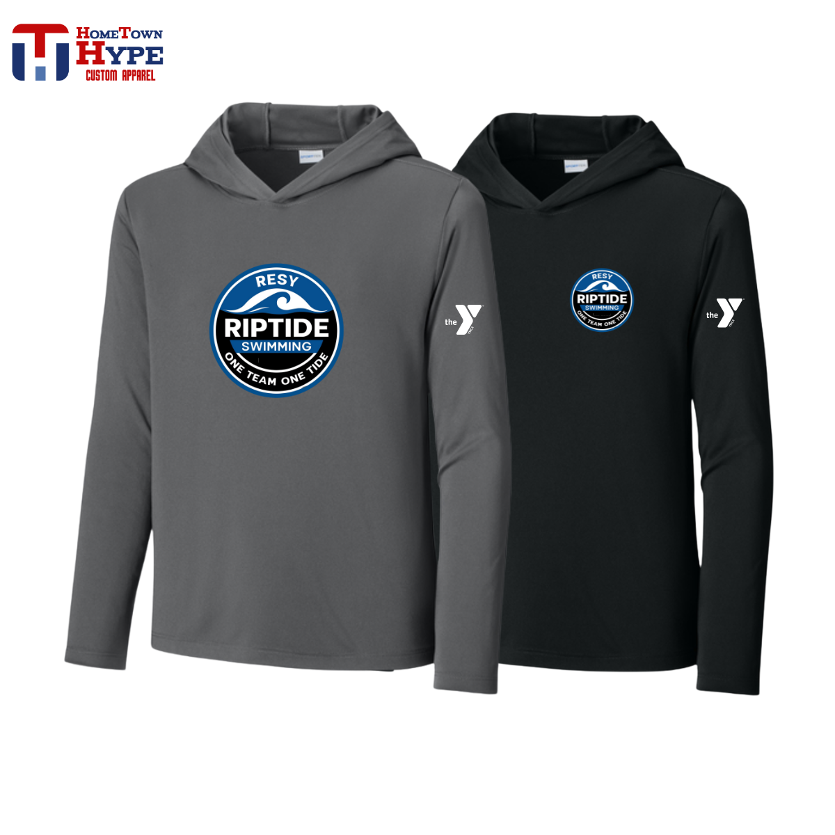 Long Sleeve Hoodie - RESY Swimming