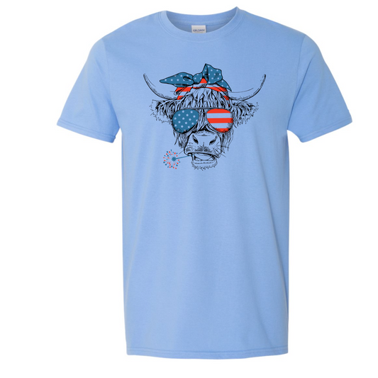 DTF Transfer - USA Cow