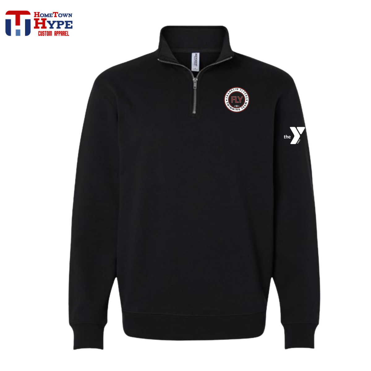 ¼ Zip - FLY Swimming