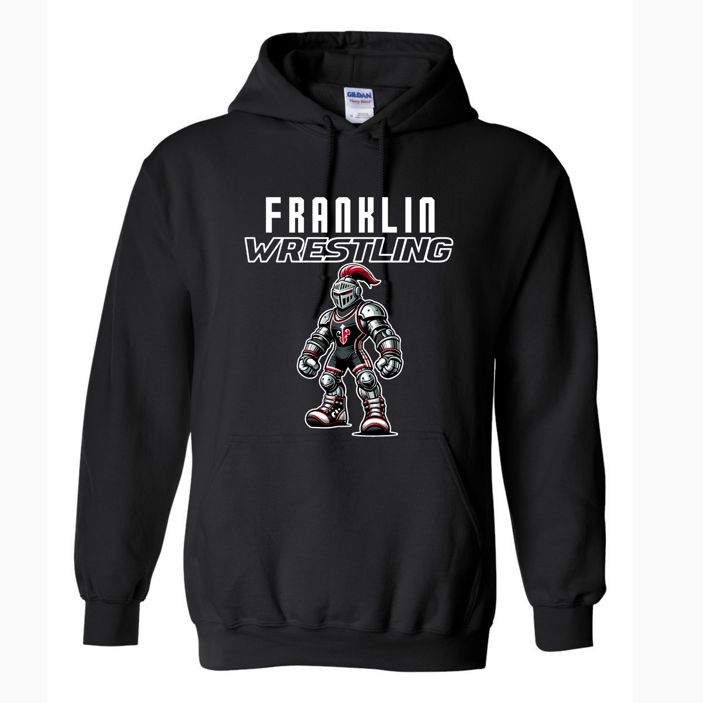 Knight Hoodie - Franklin Wrestling 2023