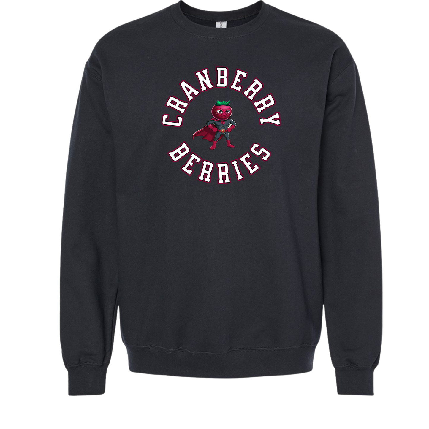 Crewneck Sweatshirt - Cranberry Berries