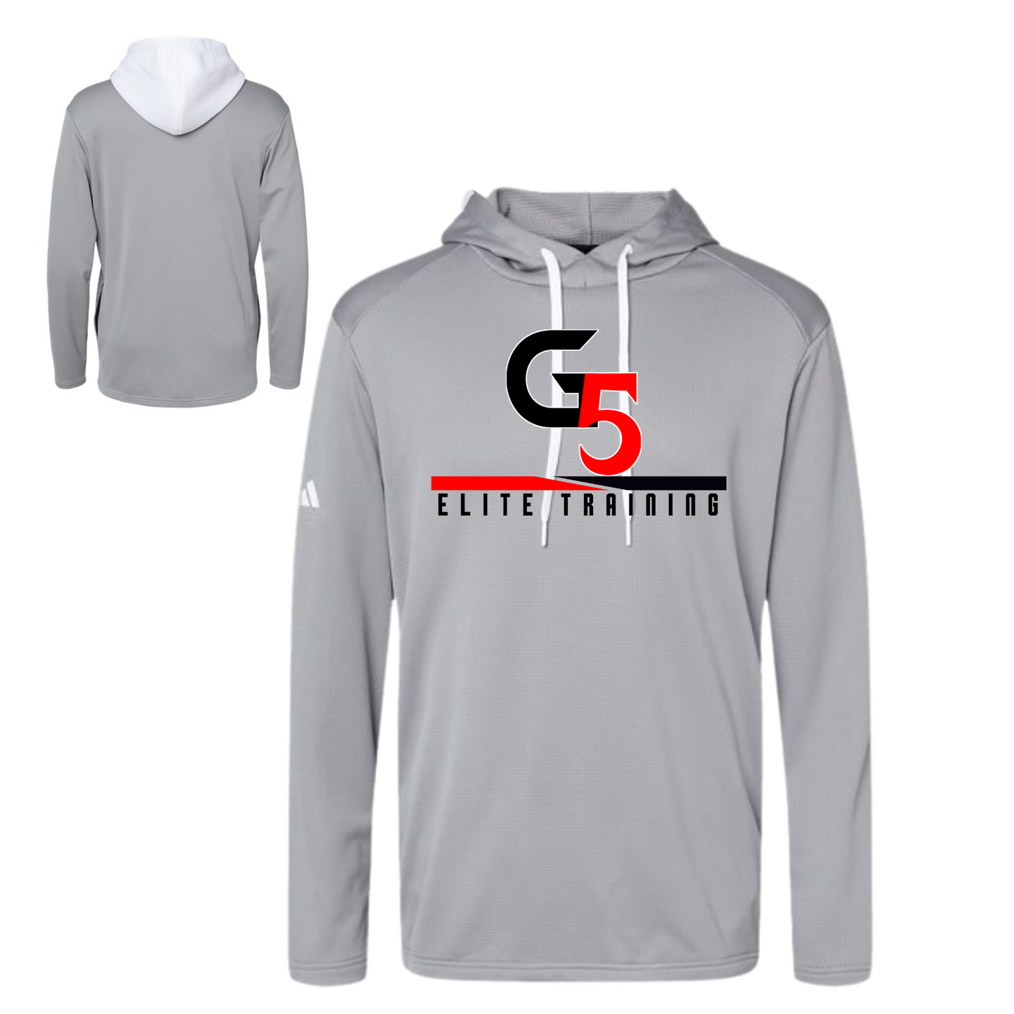 Adidas Textured "Mixed Media" Textured Hoodie - G5 Training