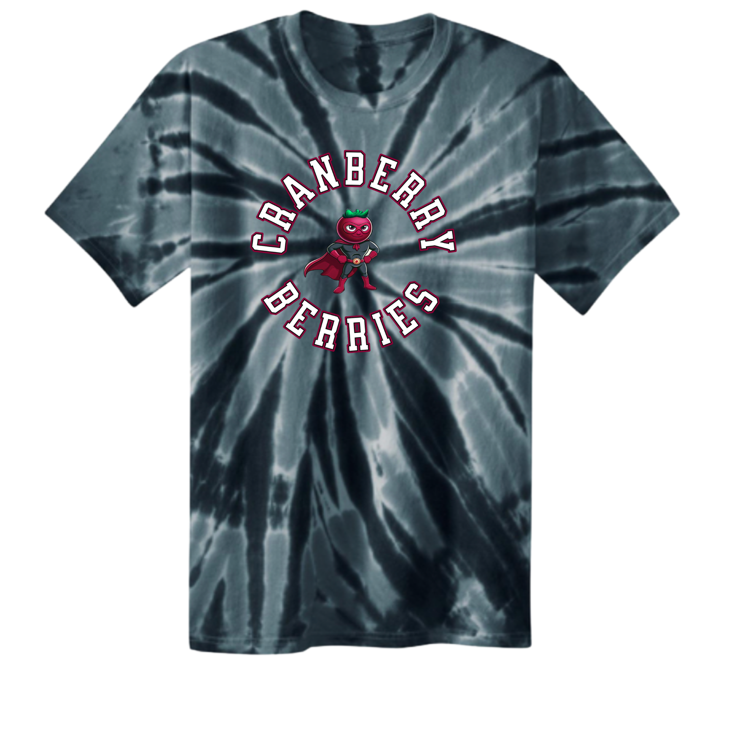 Tie-Dye T-Shirt - Cranberry Berries