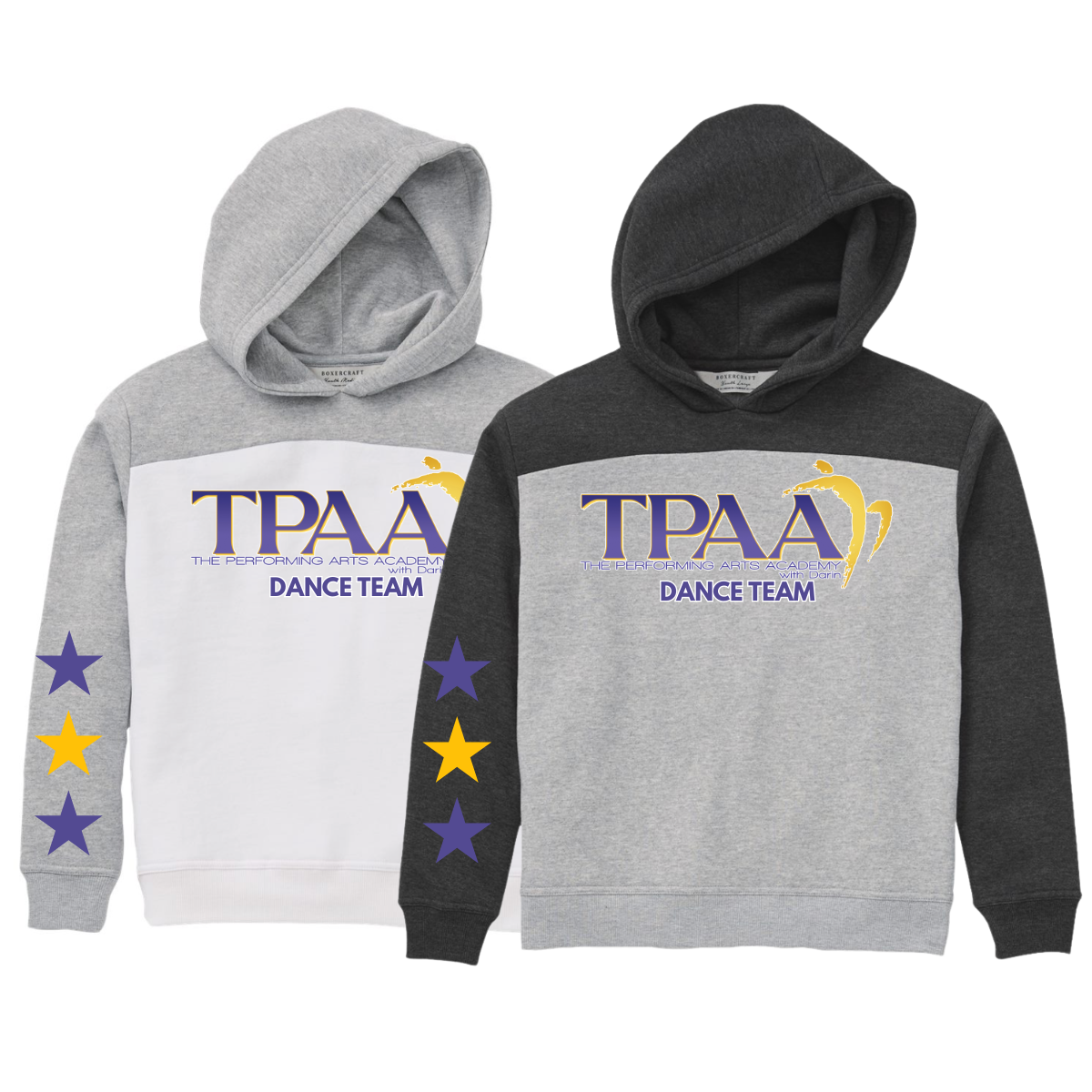 TPAA Colorblocked Hoodie - TPAA Dance Team