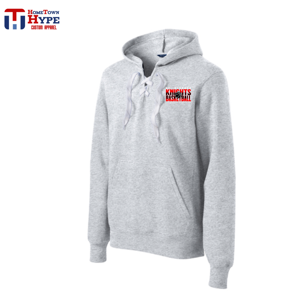 Laced Up Hoodie - St Stephen Knights