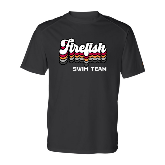 Firefish - "Dry Fit" Premium Shirt : Retro Fishfish