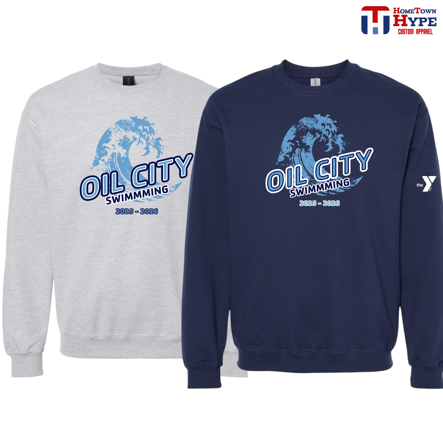 Crewneck Sweatshirt - OCY Swimming