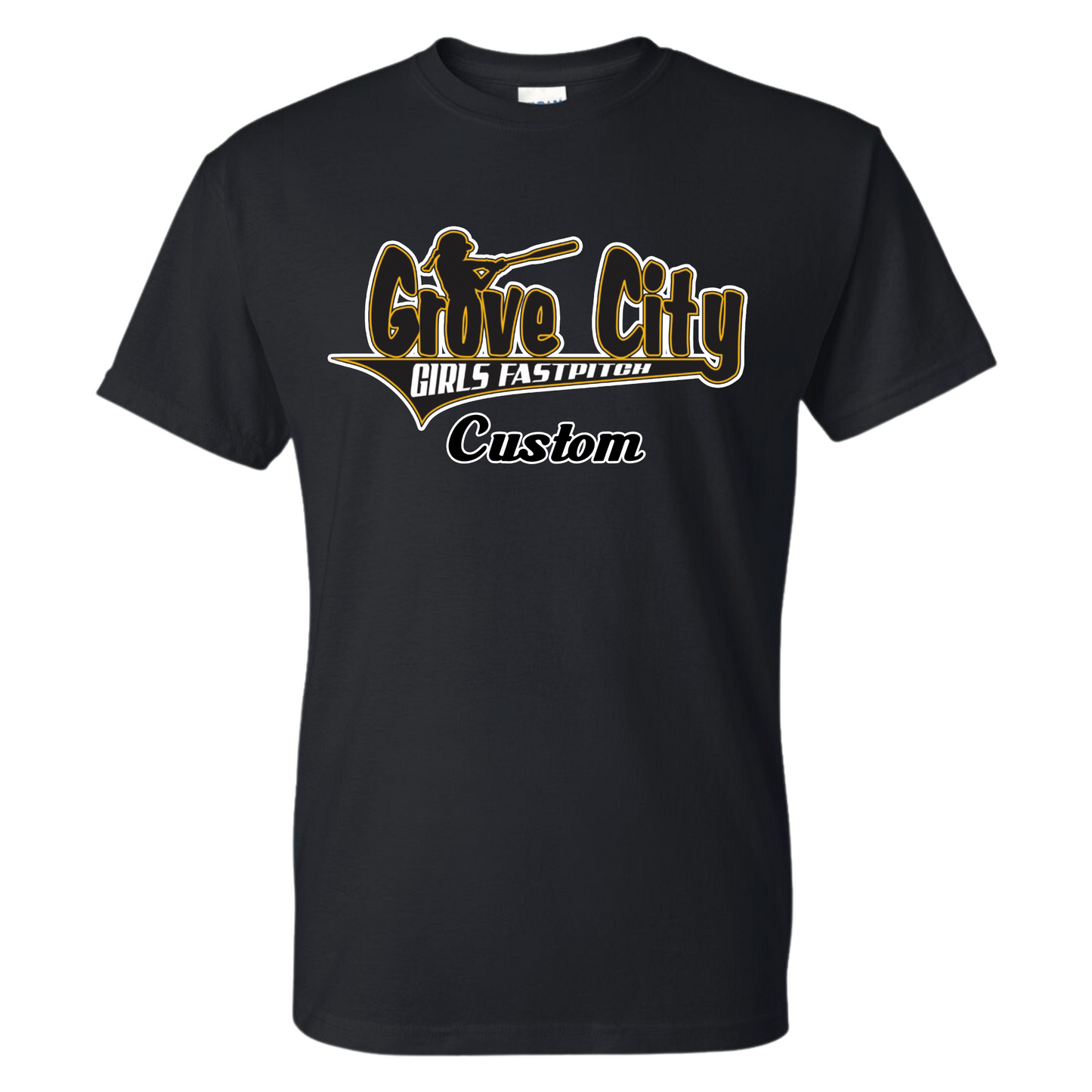 50/50 T-Shirts (Custom wording) - Grove City Fastpitch