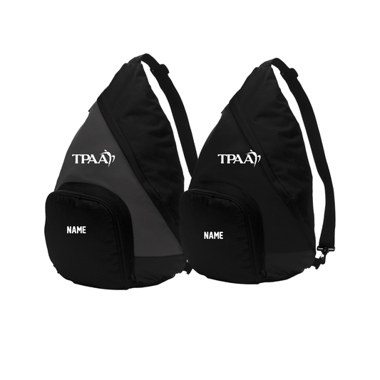 Embroidered Sling Bag - TPAA Dance Studio