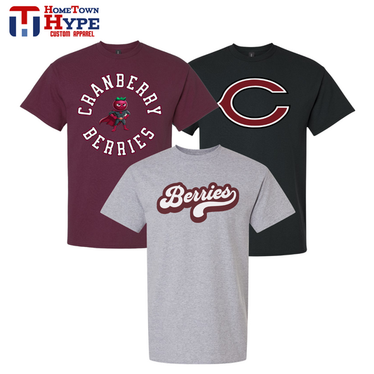 T-Shirt - Cranberry Berries