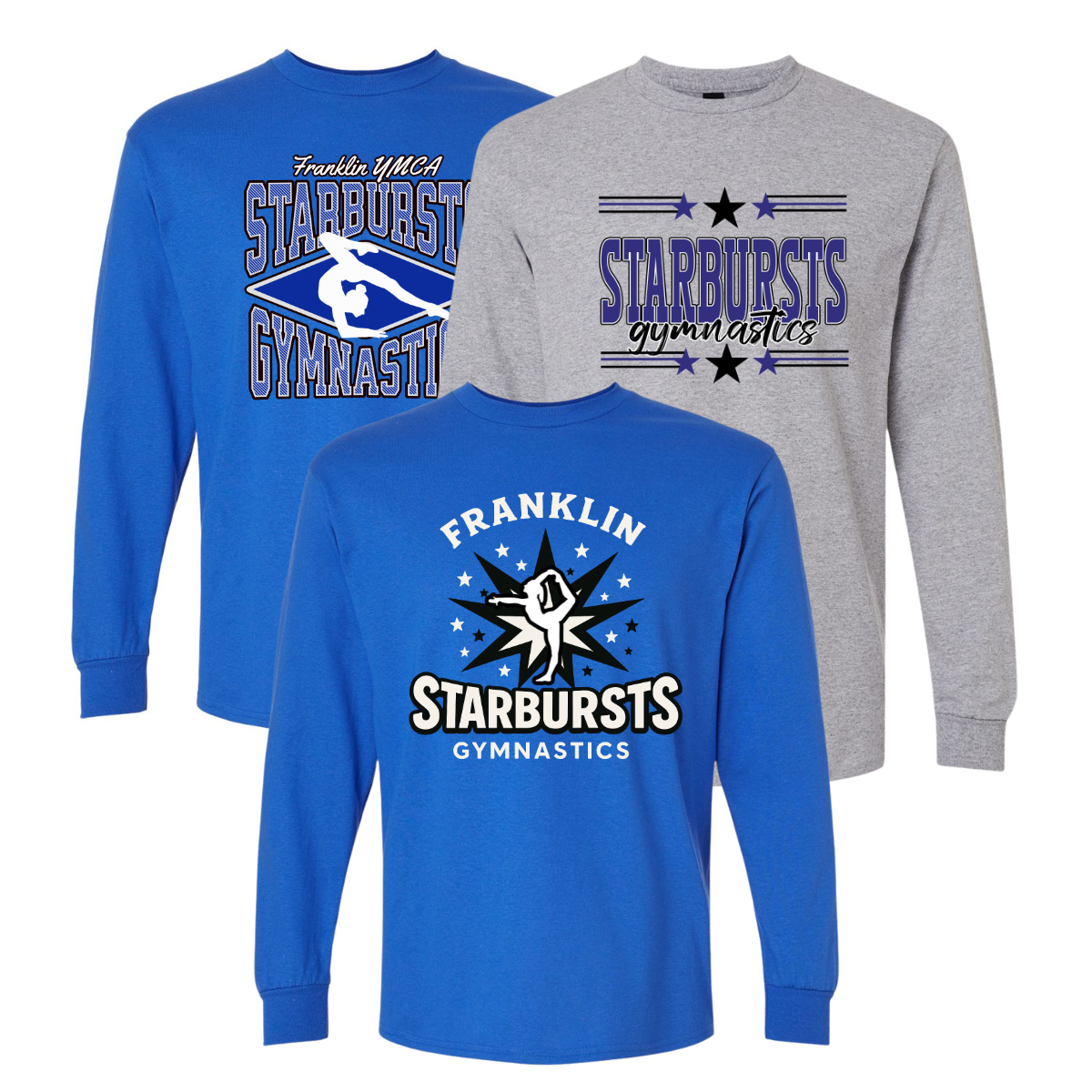 Long-Sleeve Shirt - Franklin Starbursts