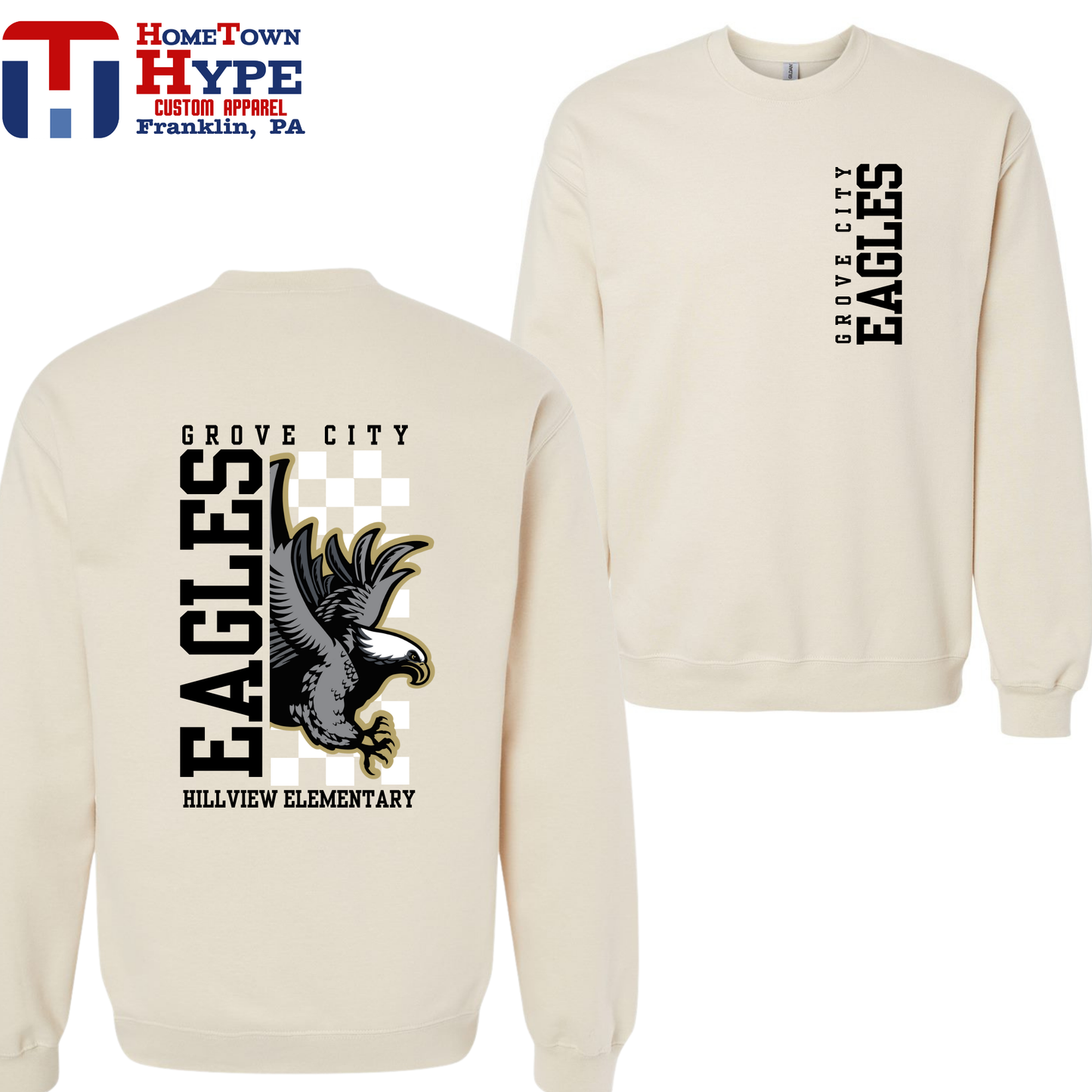 Crewneck Sweatshirt - Hillview Elementary 25-26
