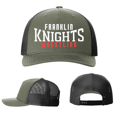 Embroidered Snapback Hats - Franklin Wrestling 2023