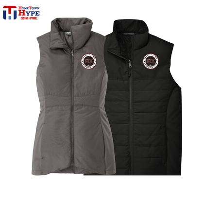 Insulated Embroidered Vest - FLY Swimming