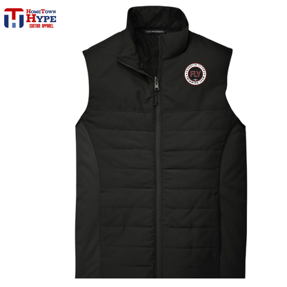 Insulated Embroidered Vest - FLY Swimming