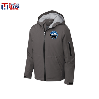 Waterproof Insulated Embroidered Jacket - RESY Swimming