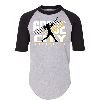 Raglan Baseball Shirt - Grove City Fastpitch