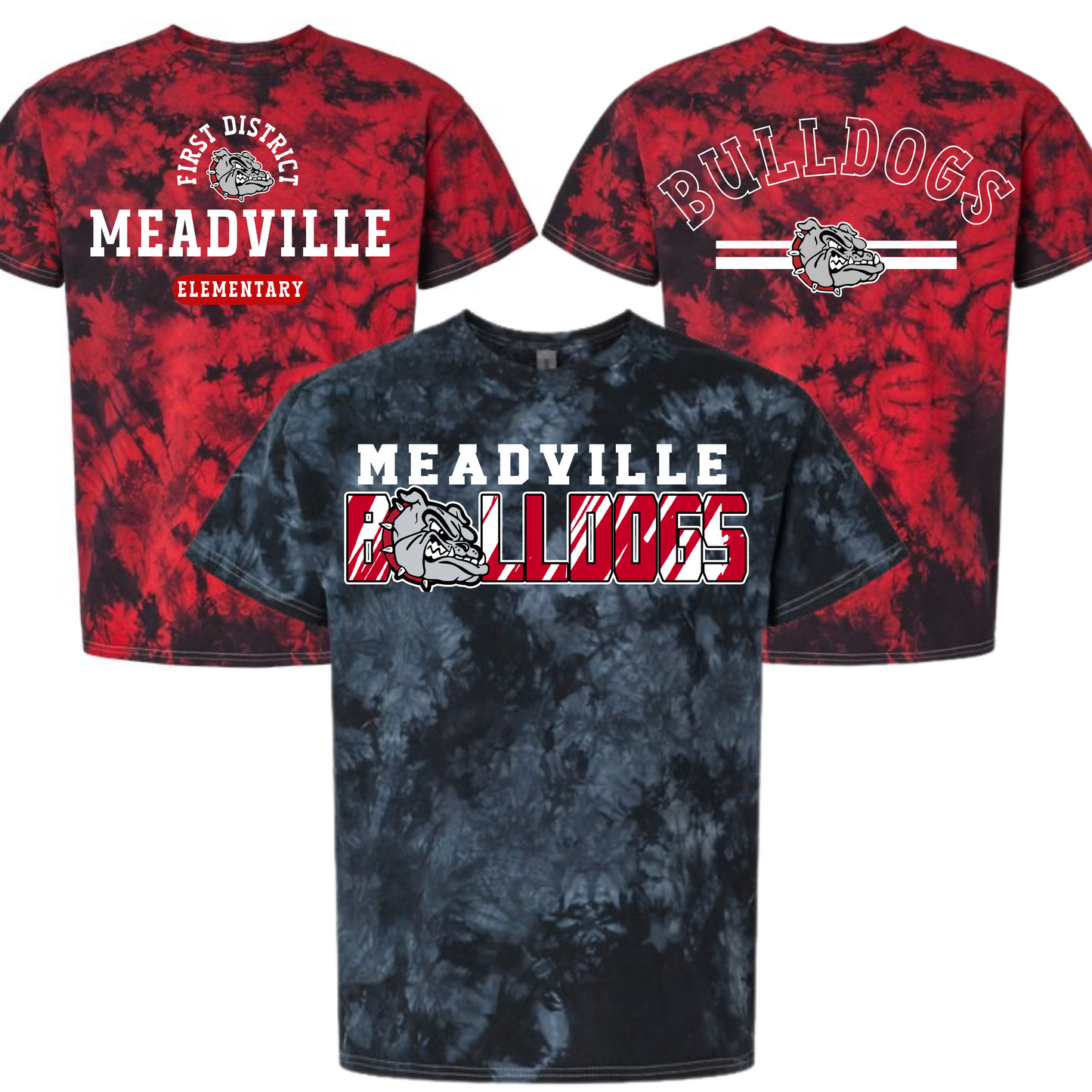 Tie Dye T-Shirt - Meadville Elementary