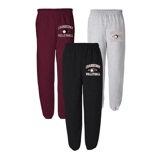 Sweatpants -  Cranberry Volleyball