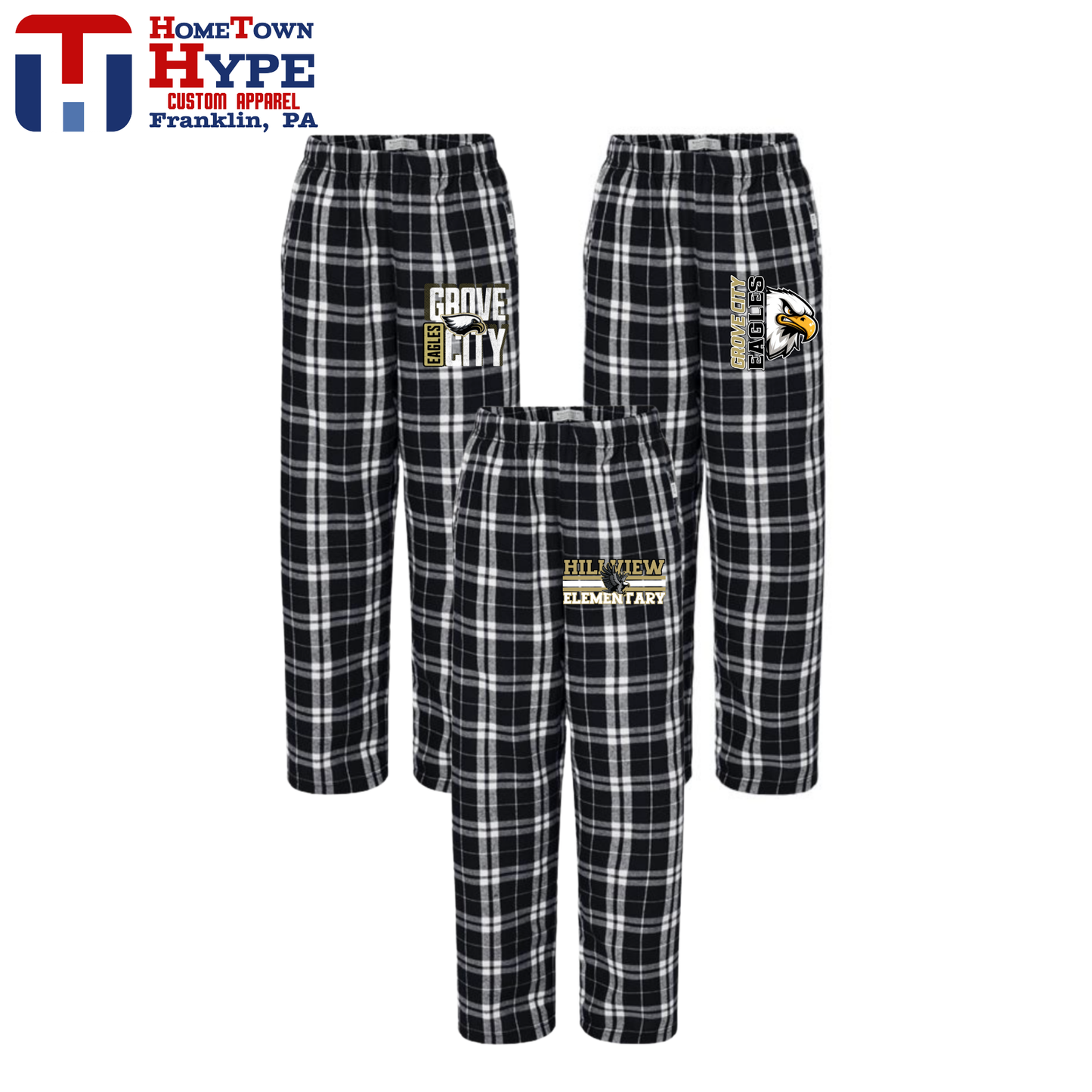 Flannel Pants - Hillview Elementary 2025-2026
