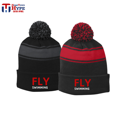 Pom Pom Beanie - FLY Swimming