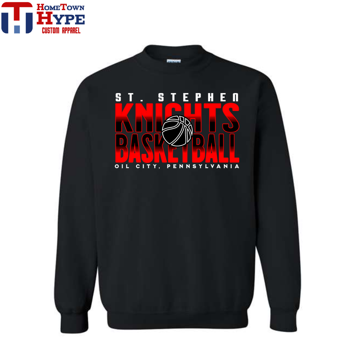Crewneck Sweatshirt - St Stephen Knights