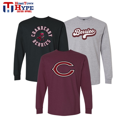 Long-Sleeve Shirt - Cranberry Berries