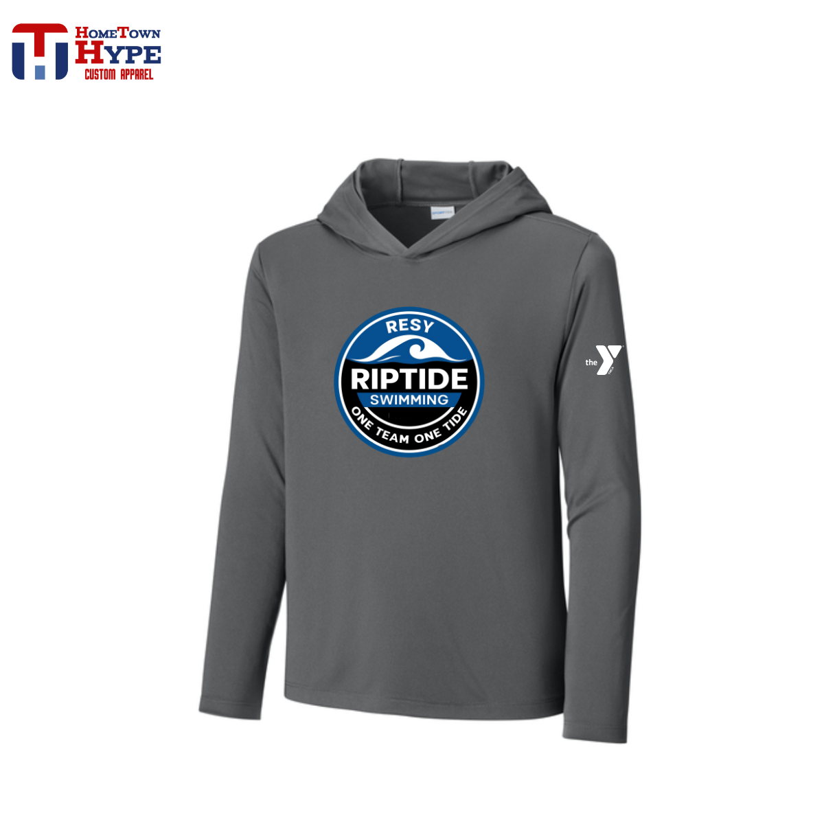 Long Sleeve Hoodie - RESY Swimming