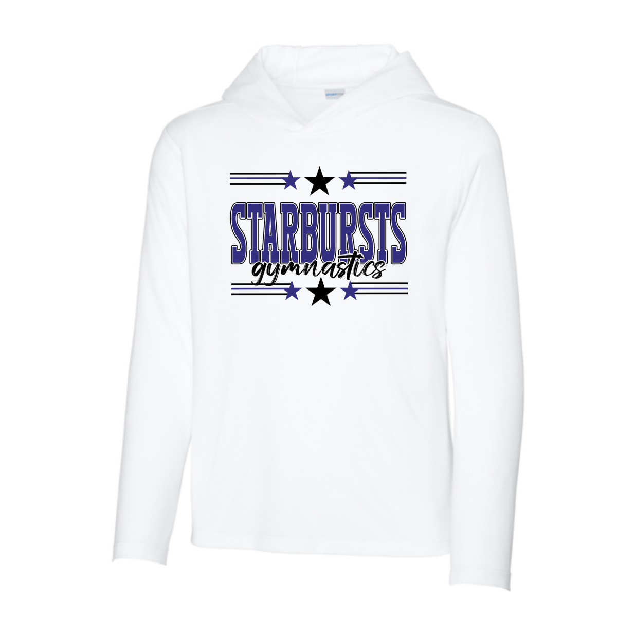 Long Sleeve Hoodie - Franklin Starbursts