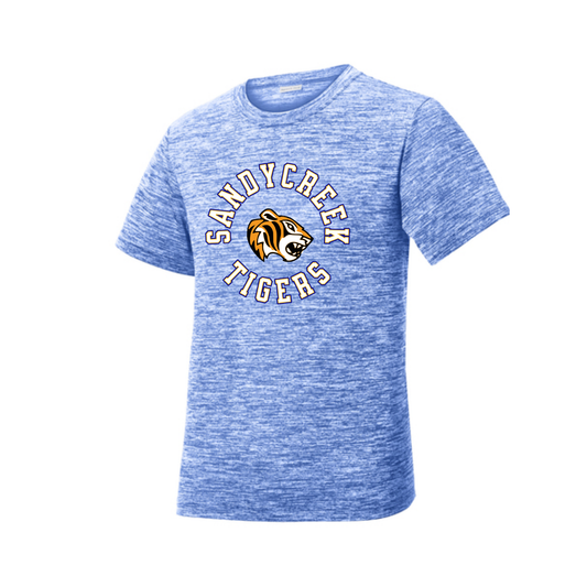 Electric Heather Tee - Sandycreek Elementary