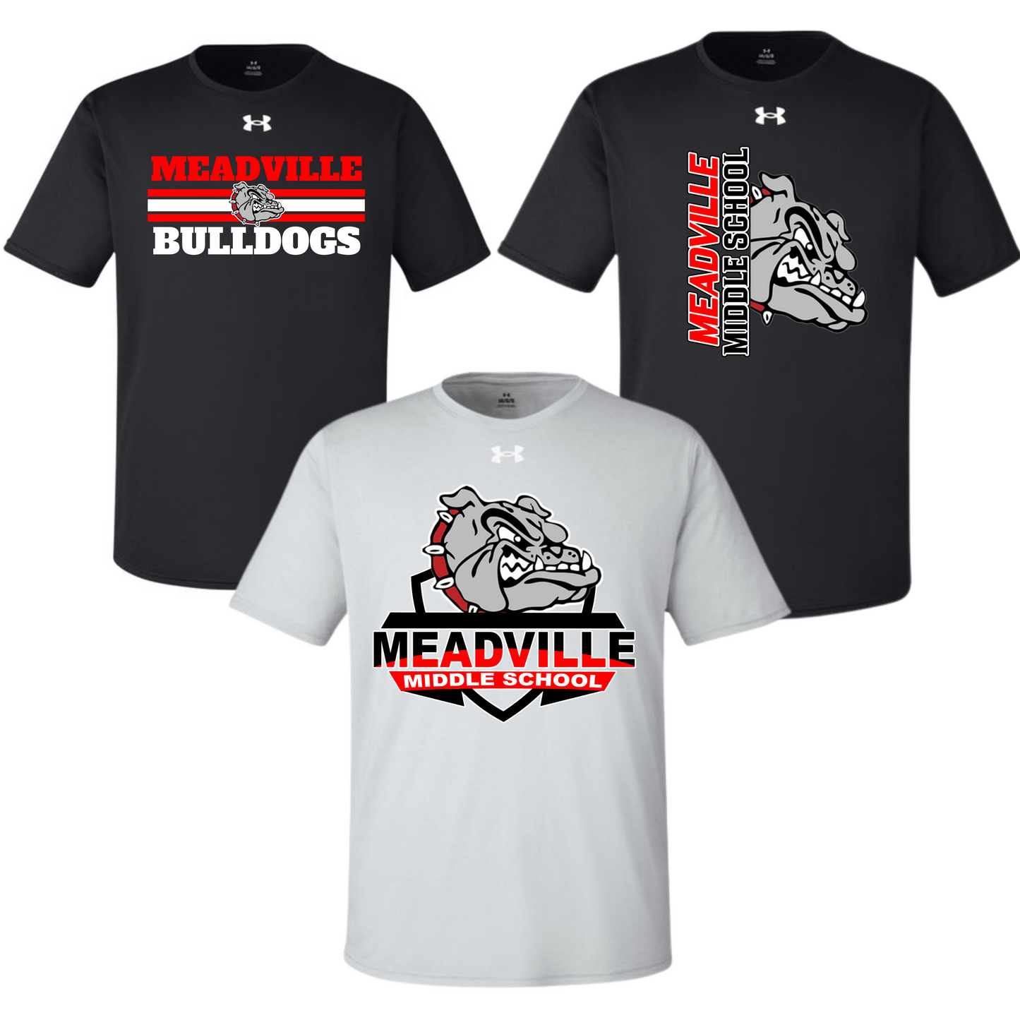 Under Armor Tech T-Shirt - Meadville Middle