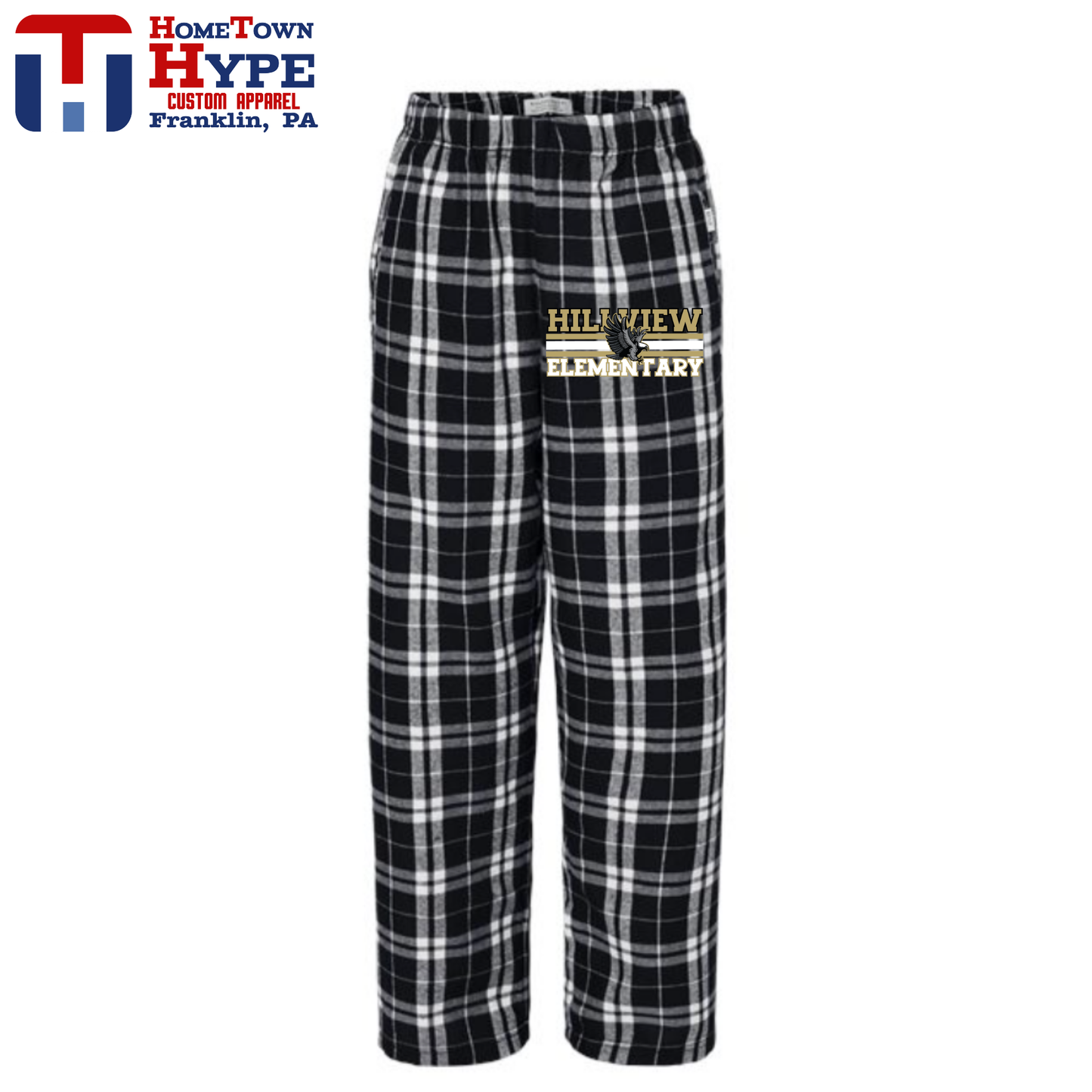 Flannel Pants - Hillview Elementary 2025-2026