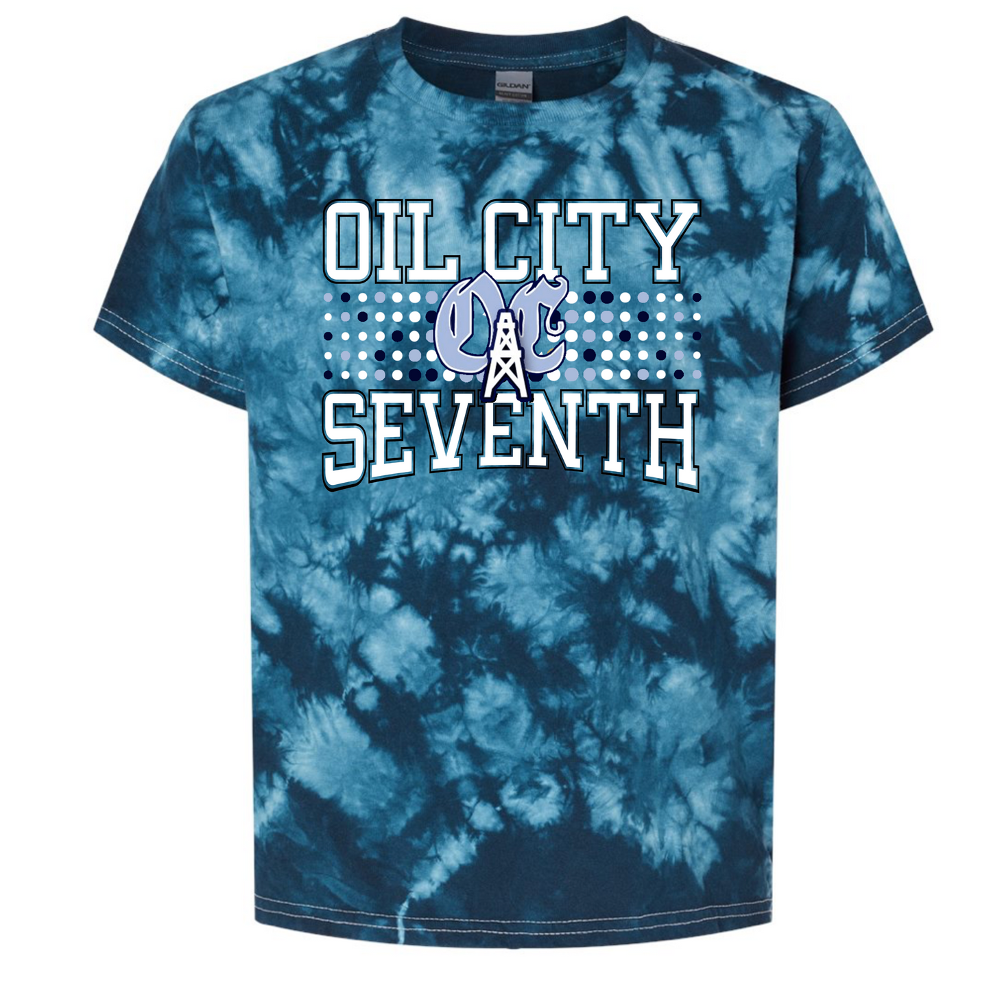 Tie Dye T-Shirt : Oil City Elementary