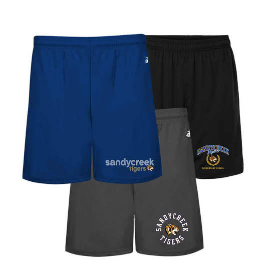 Pocketed Performance Shorts - Sandycreek Elementary