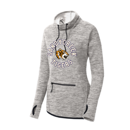Women's Triumph Cowl Neck Pullover - Sandycreek Elementary