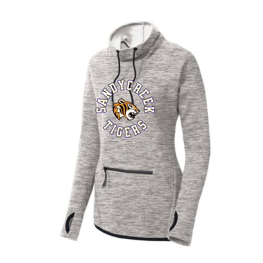 Women's Triumph Cowl Neck Pullover - Sandycreek Elementary