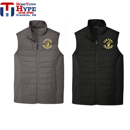 Insulated Embroidered Vest - Central Elementary