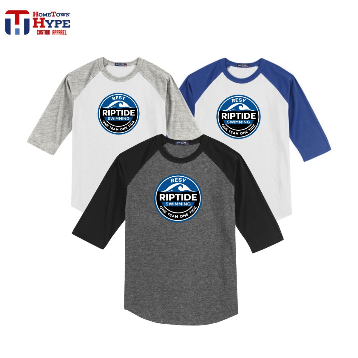 Colorblock Raglan Jersey - RESY Swimming