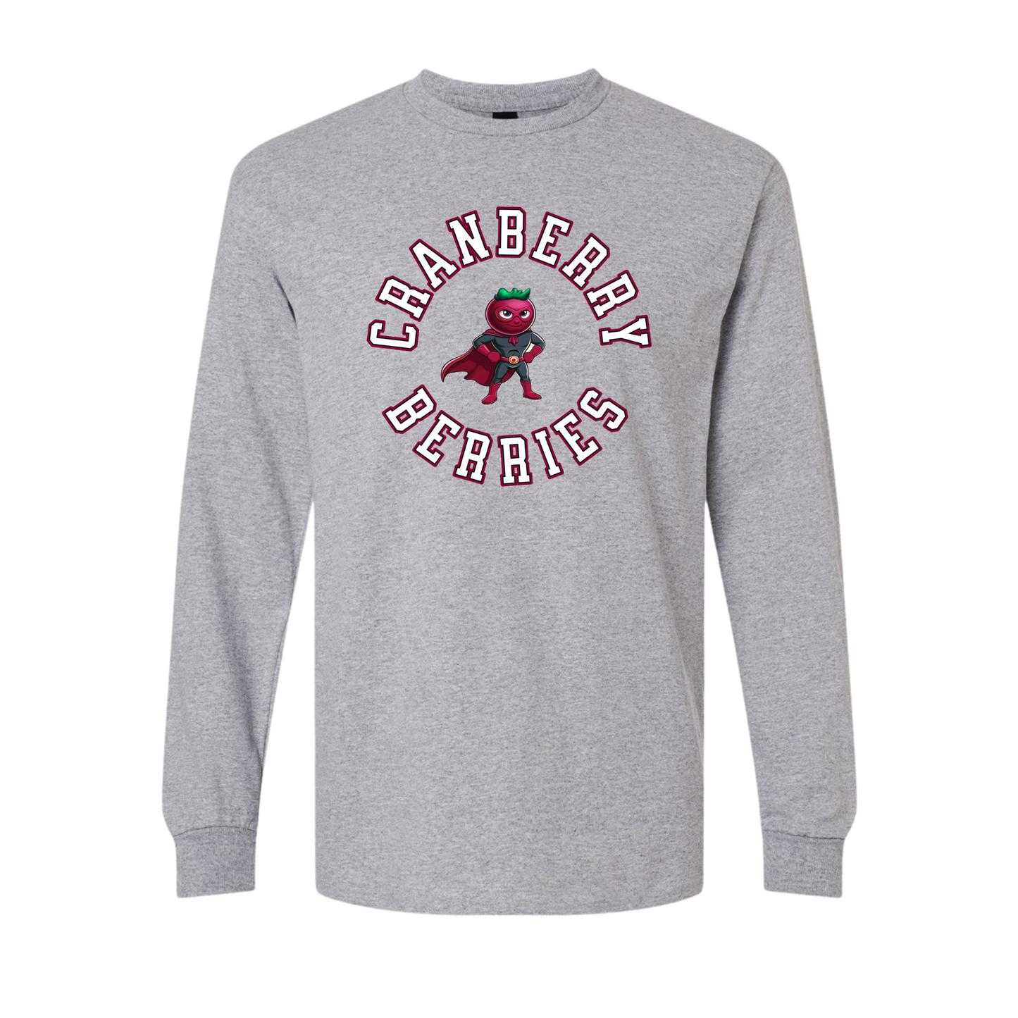 Long-Sleeve Shirt - Cranberry Berries