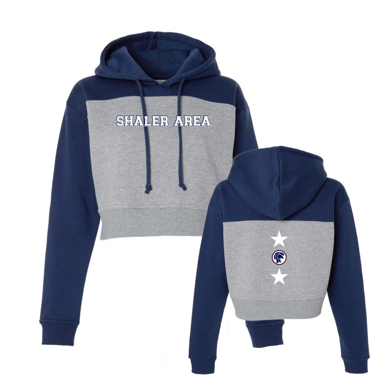 SAES - Women's Fleece Cropped Hoodie